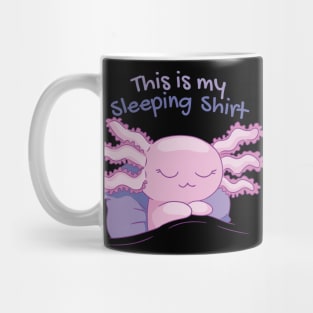 Sleepy Axolotl - Dreamtime Doodle Mug